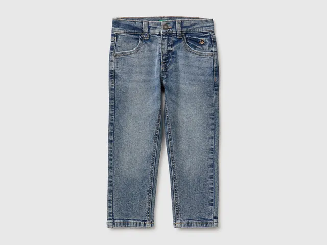 United Colors of Benetton Jeans slim-fit denim cotone