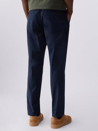 Liu Jo Pantaloni Chino con Coulisse Pantaloni Blu Scuro 44