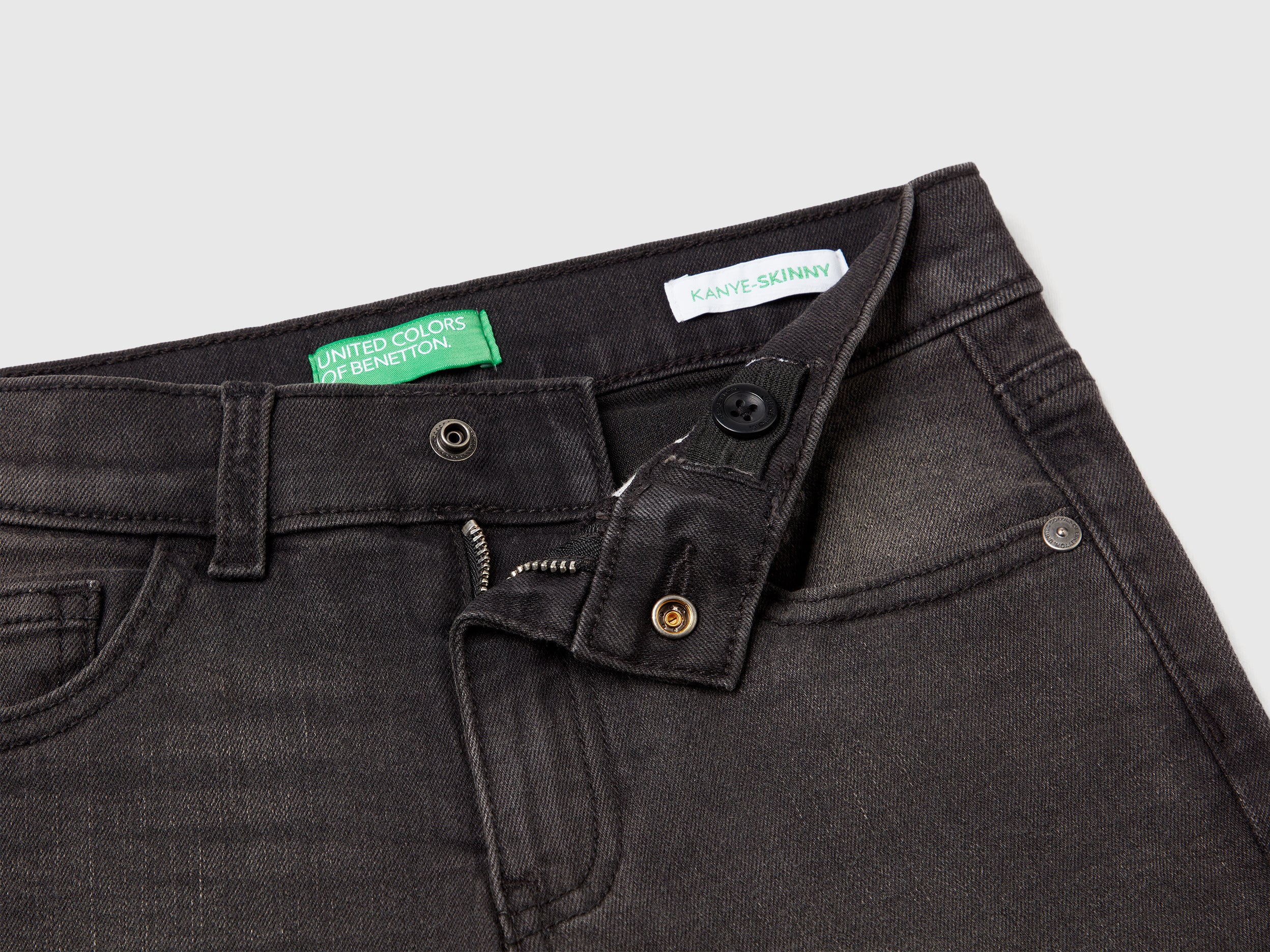 Benetton Jeans Skinny jeans denim cotone taglia M