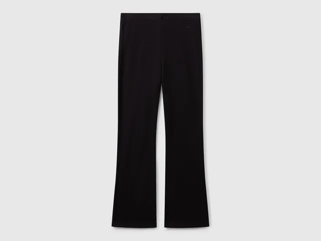 United Colors of Benetton Trousers Leggings Cotone Svasati S