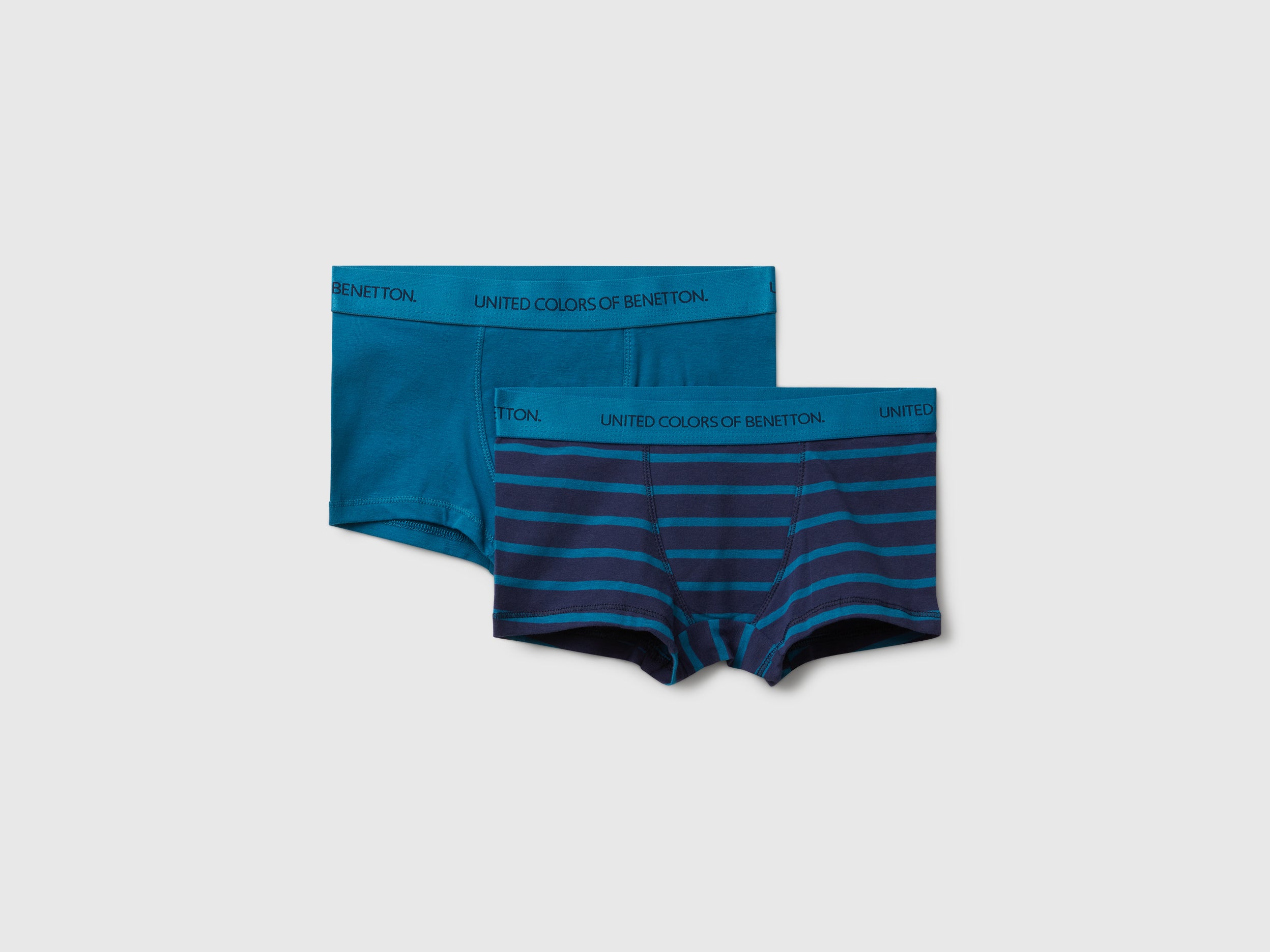 United Colors of Benetton Boxer Cotone Bio 2 Pezzi Taglia M