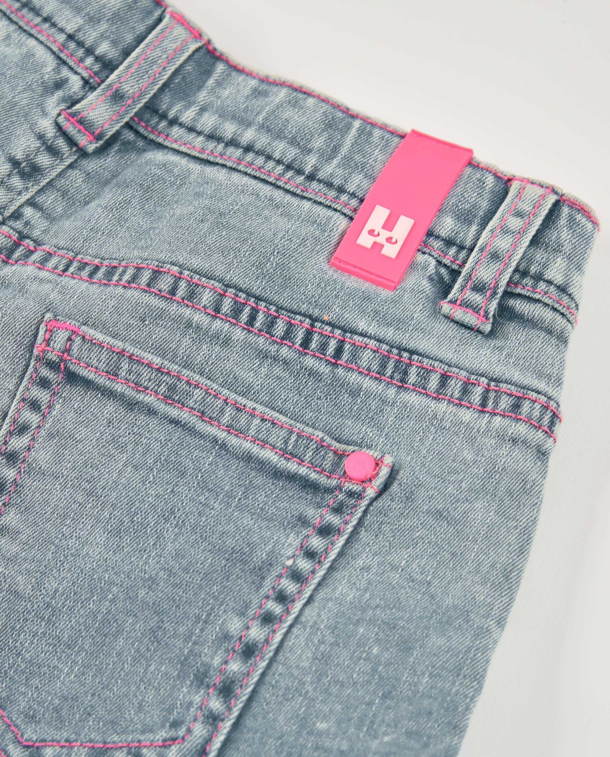 TucTuc Bermuda Shorts bambina jeans denim balze