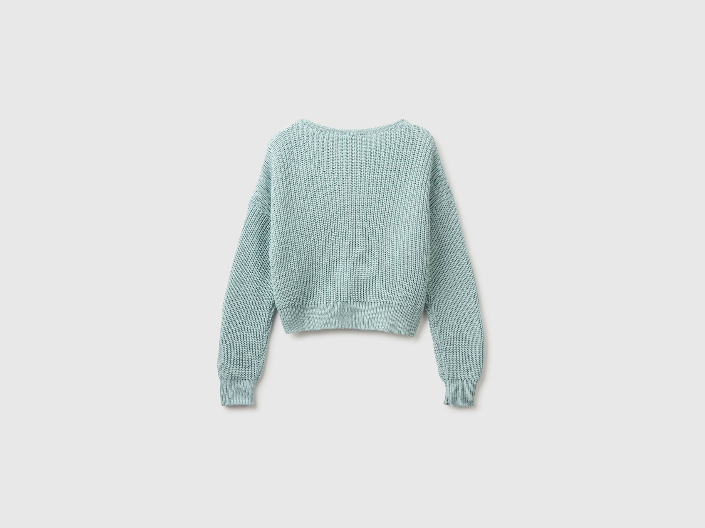 United Colors of Benetton Maglione boxy girocollo costa inglese