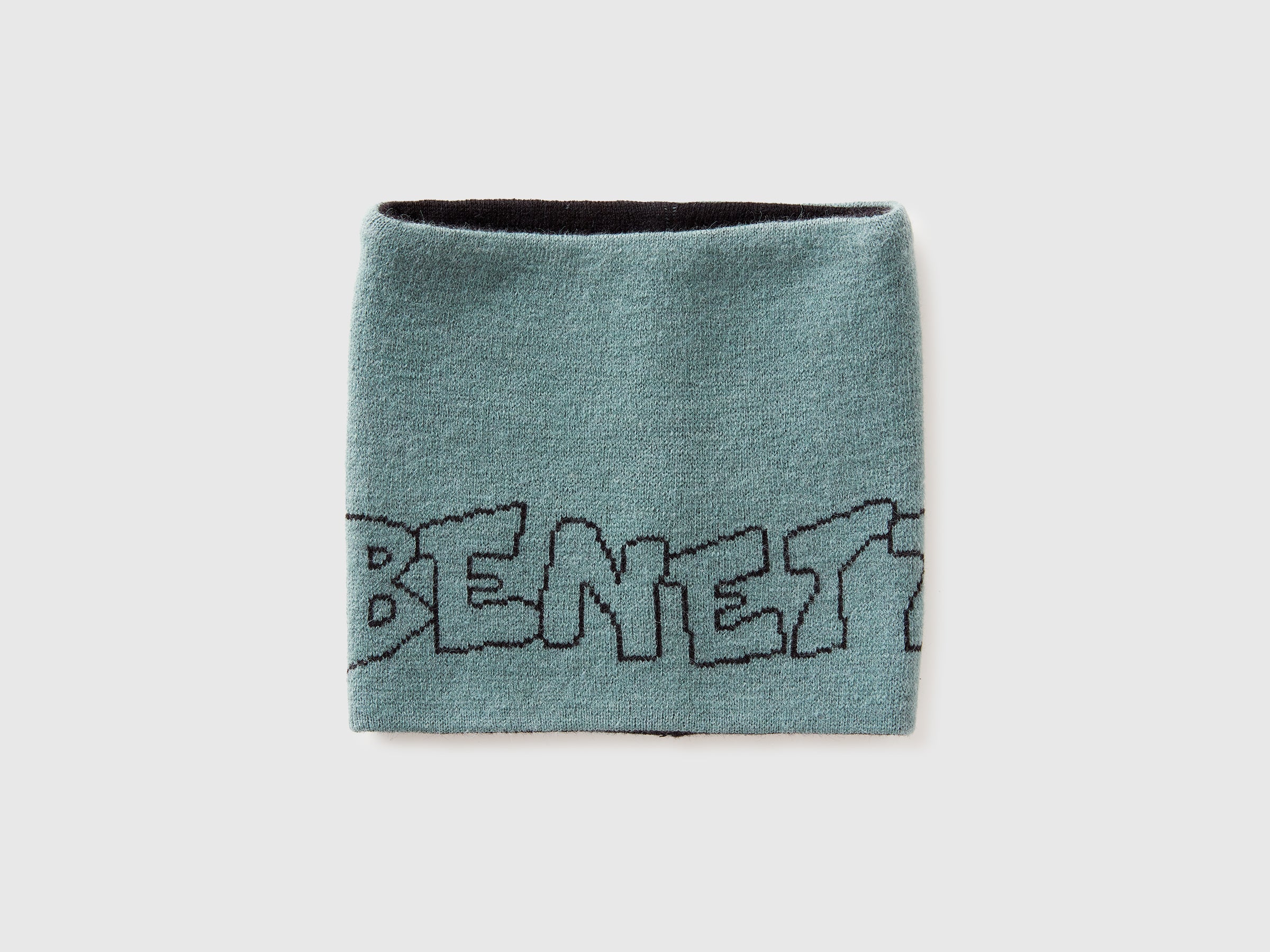 United Colors of Benetton Scaldacollo Maglia Reversibile OS