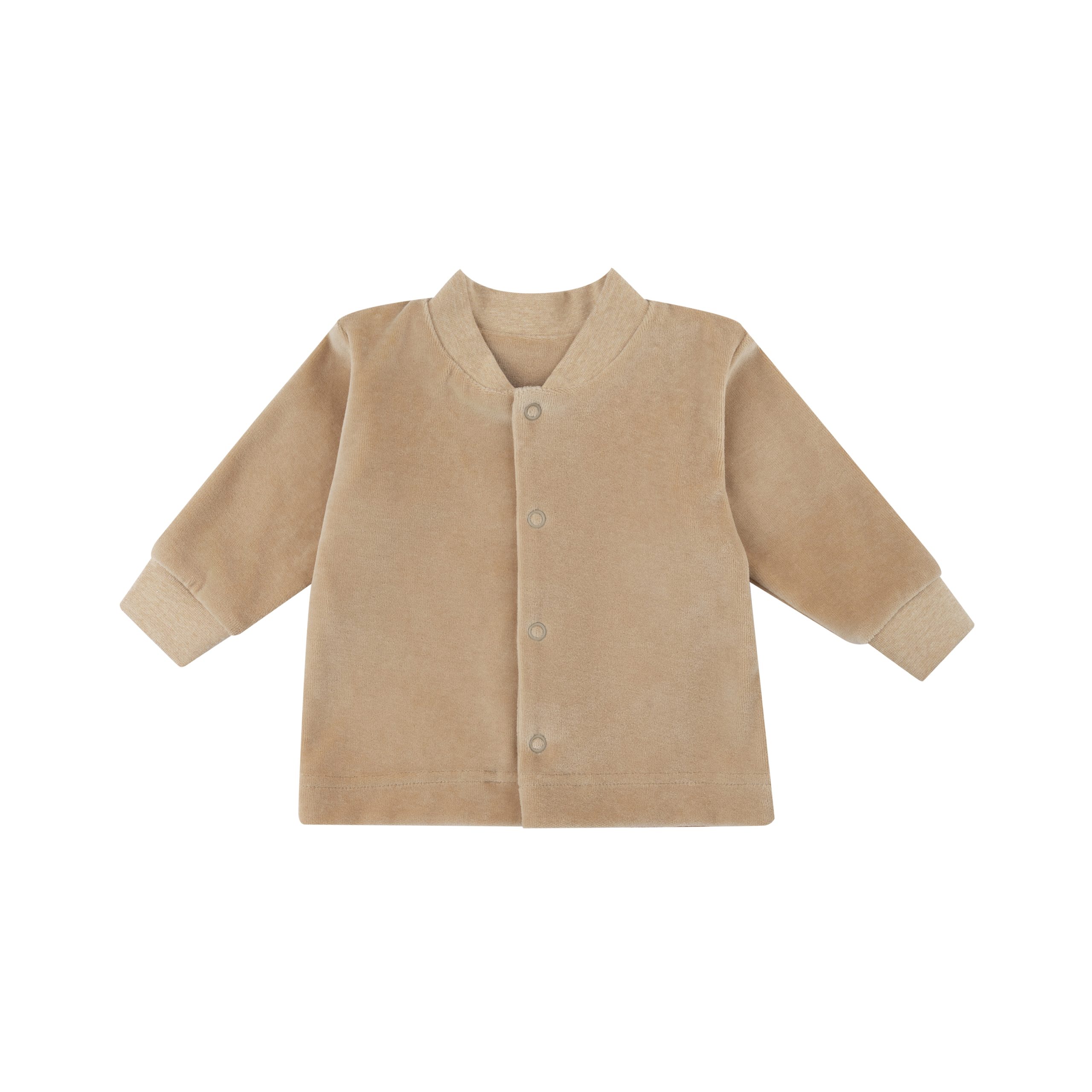 Woolly Organic Baby giacca velluto cotone bio neonato GOTS