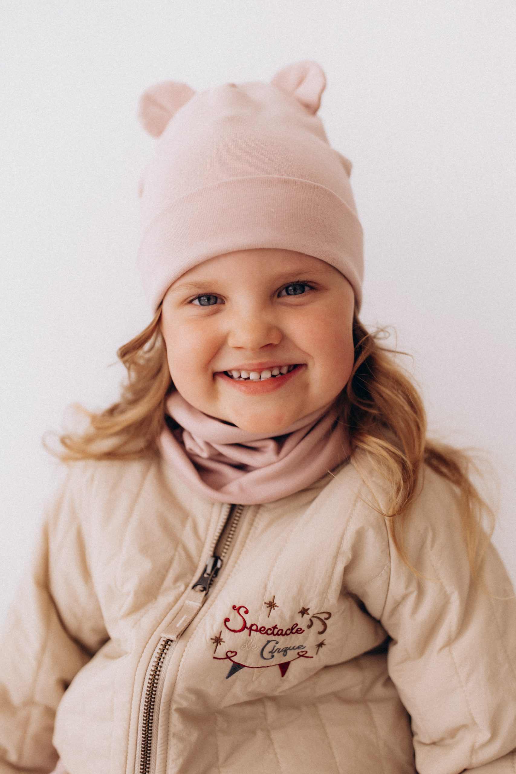 Woolly Organic Beanie Teddy cappello bimbo in cotone bio