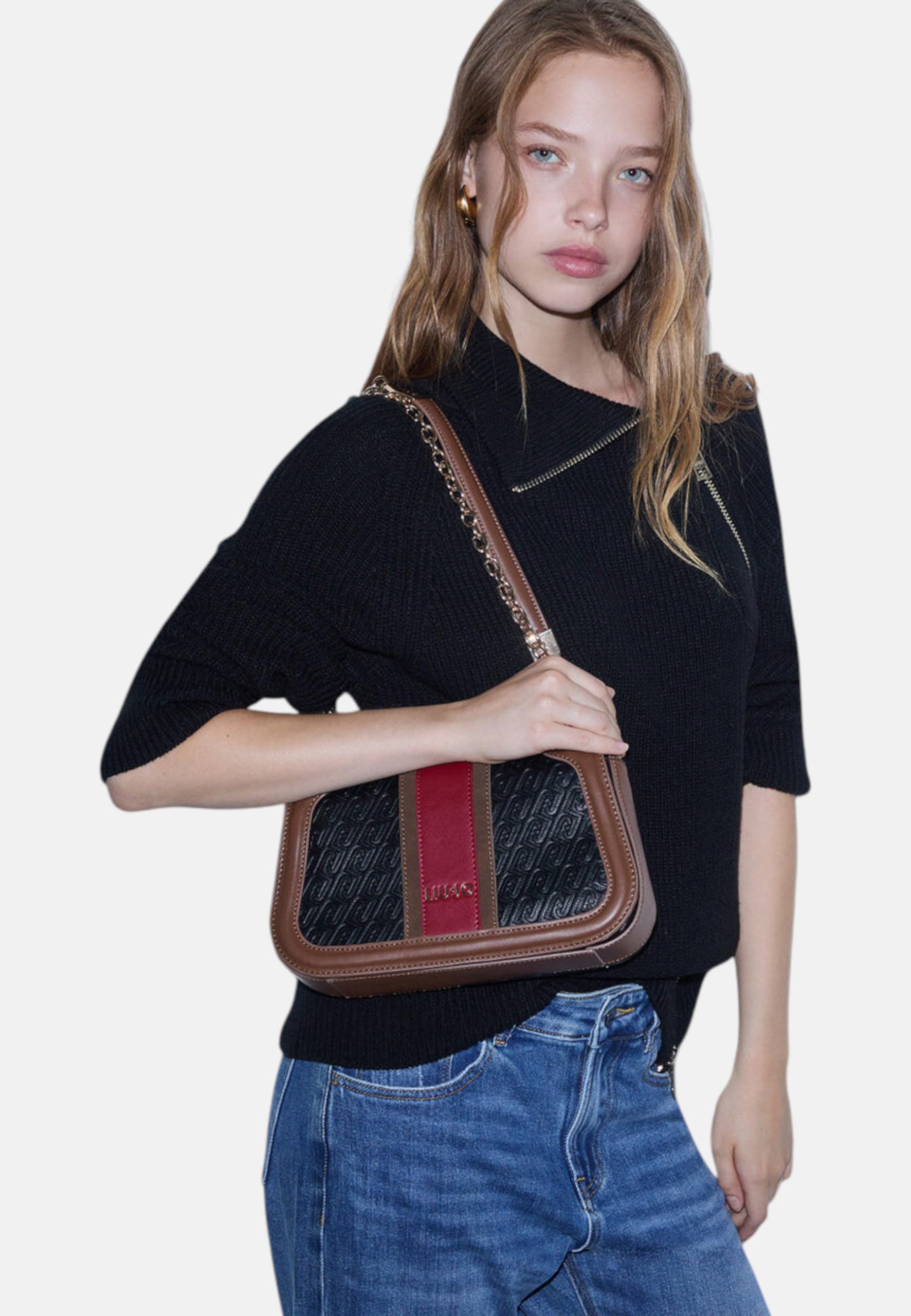 Liu Jo Borsa Tracolla Media 22222 Catena Dorata