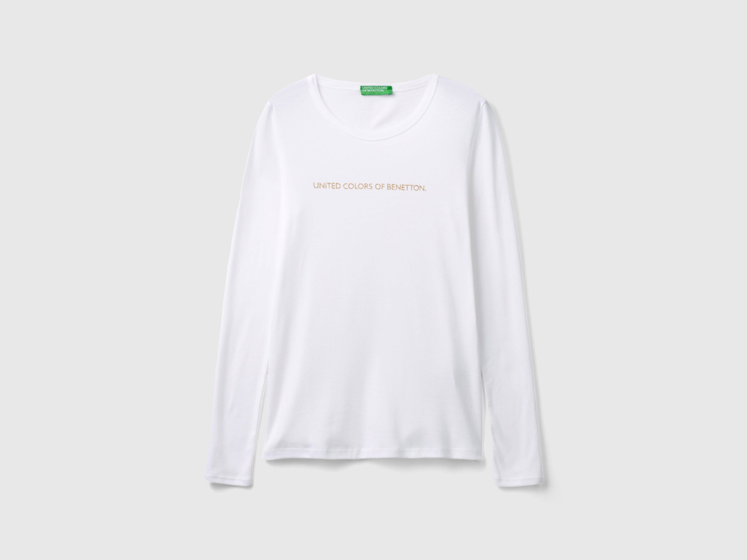 United Colors of Benetton T-Shirts maglietta cotone manica lunga