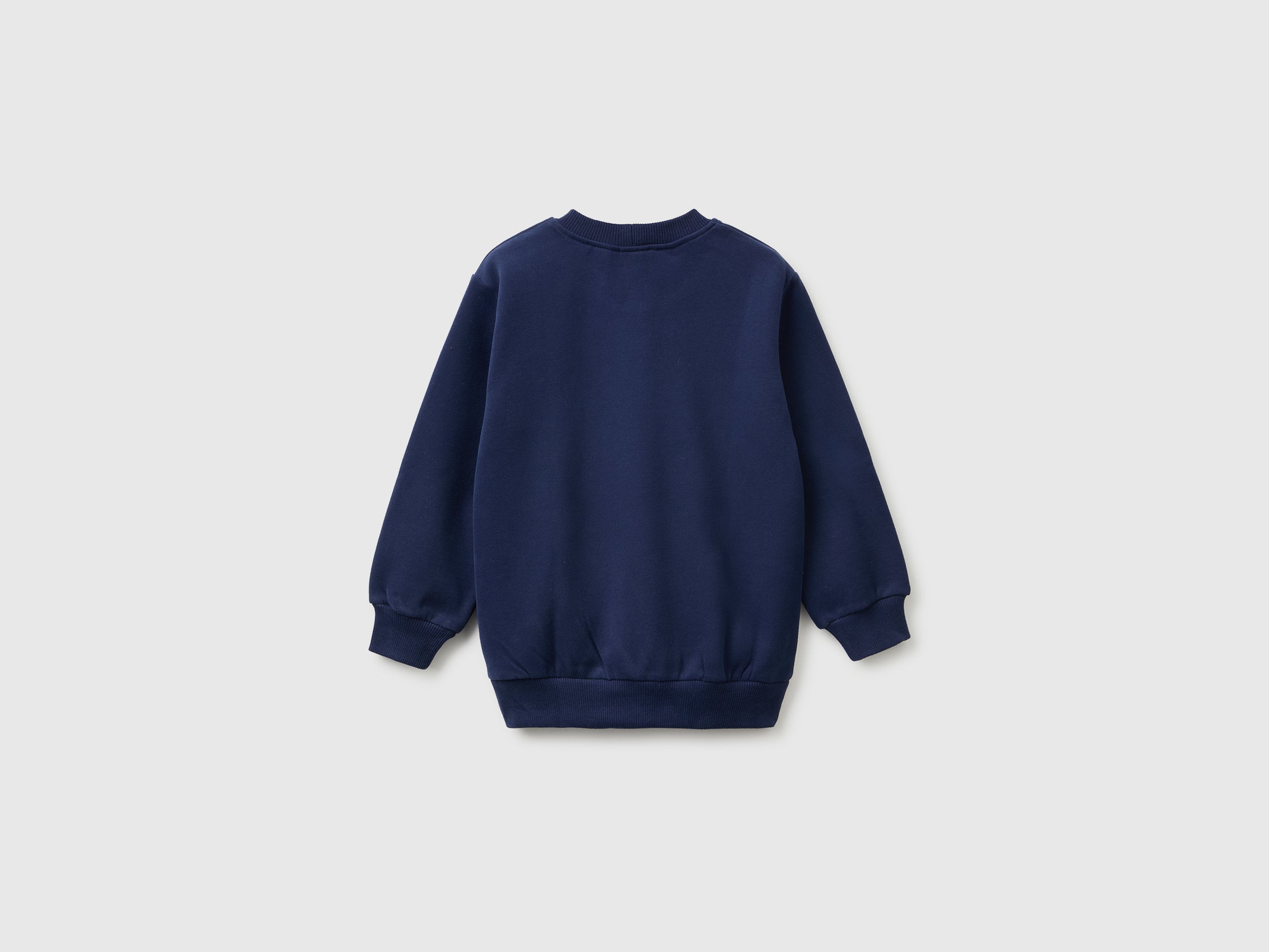 United Colors of Benetton Warm sweatshirt felpa bambina tasca cotone