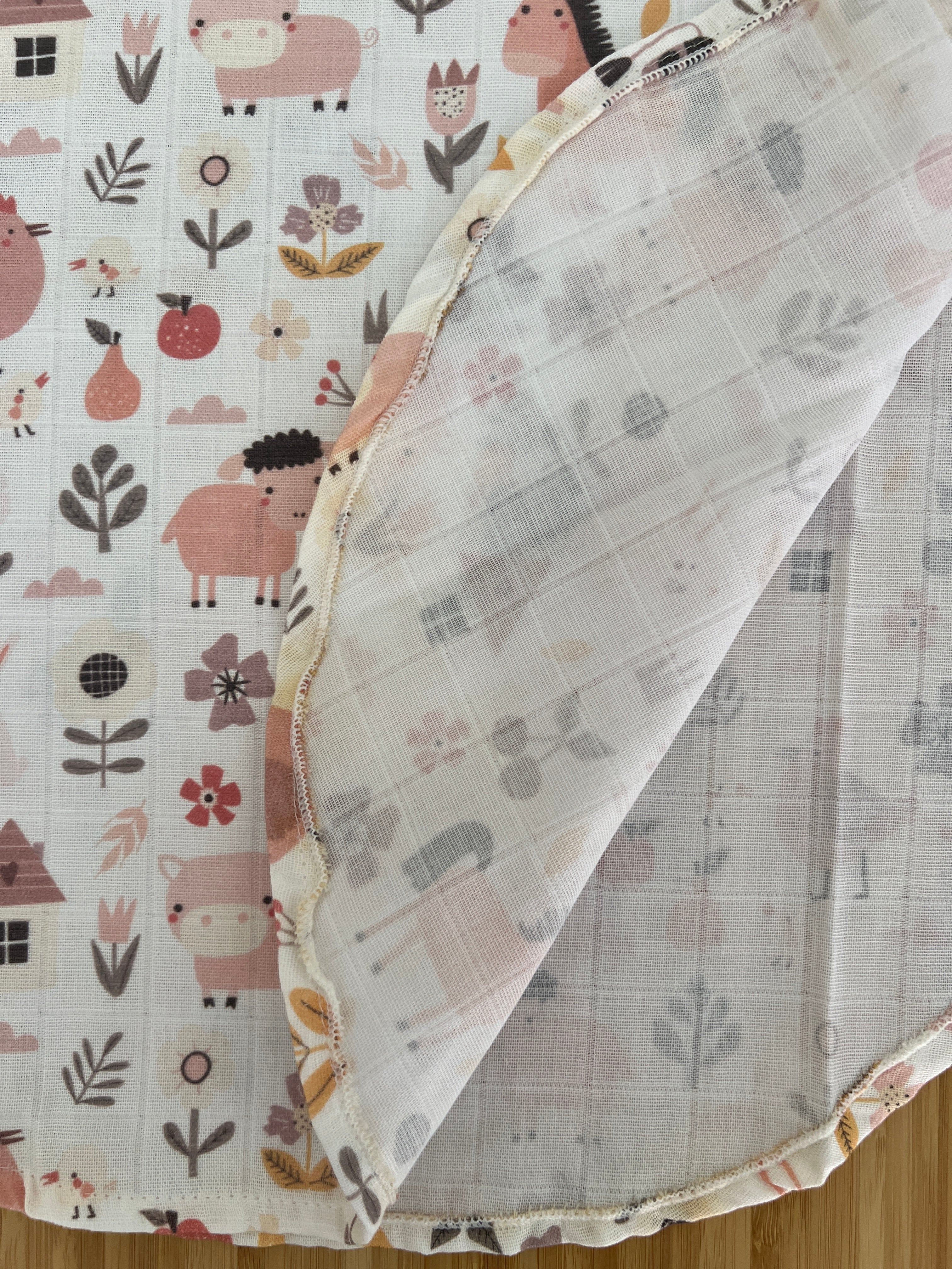 Kocarcia Kokopatik Fattoria poncho mare mussola 0-2 anni