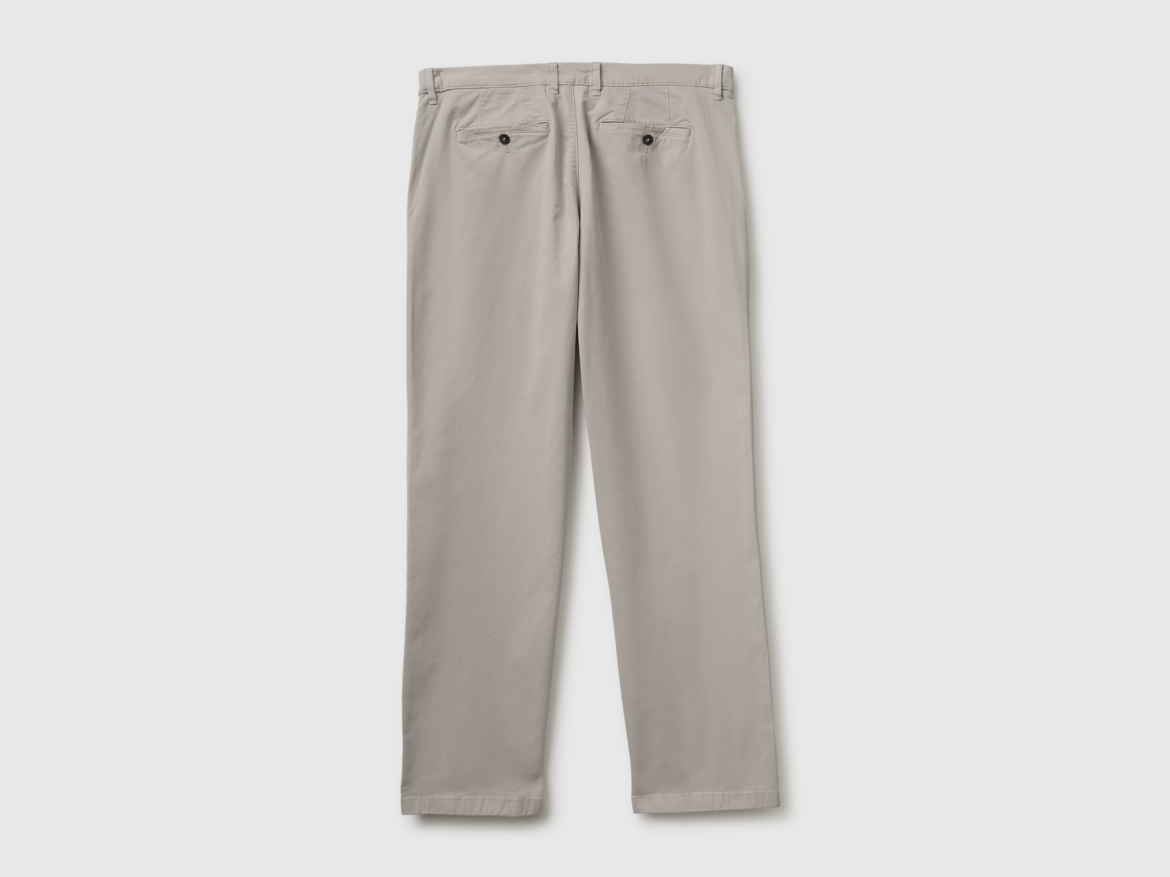 United Colors of Benetton Trousers Chino Dritti Cotone Elasticizzato