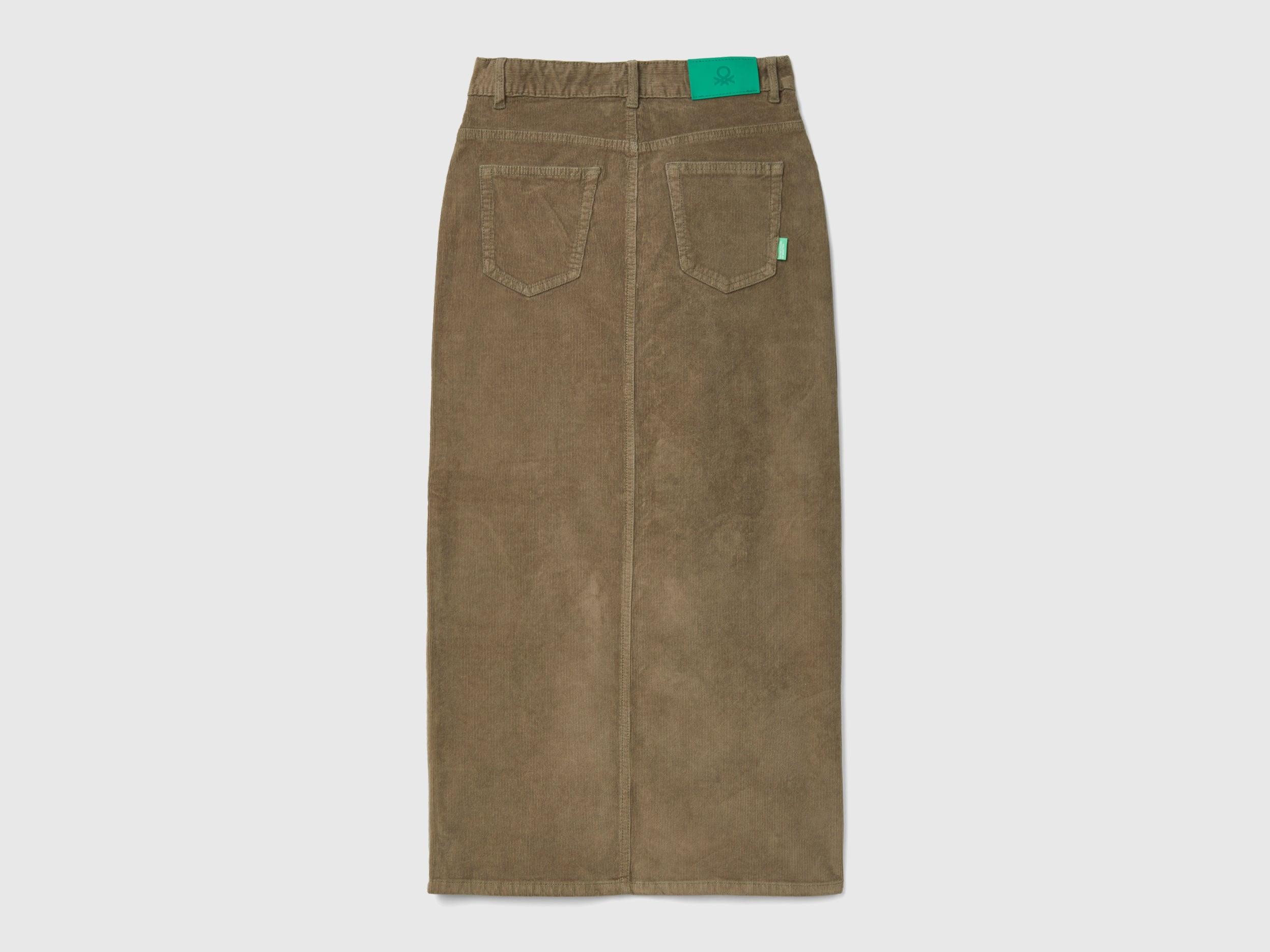 United Colors of Benetton Long gonna lunga velluto cotone 29