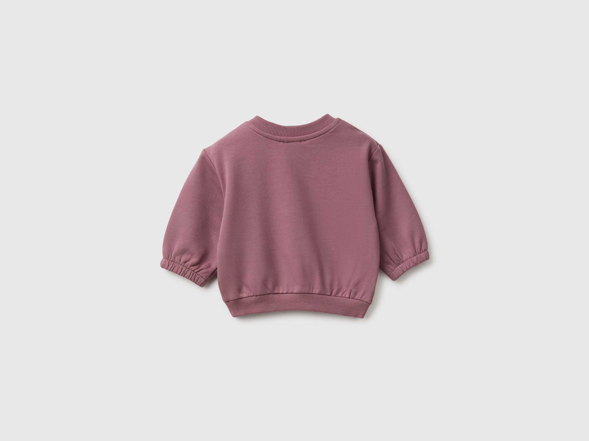 Benetton Felpa tasca animali cotone bio neonato