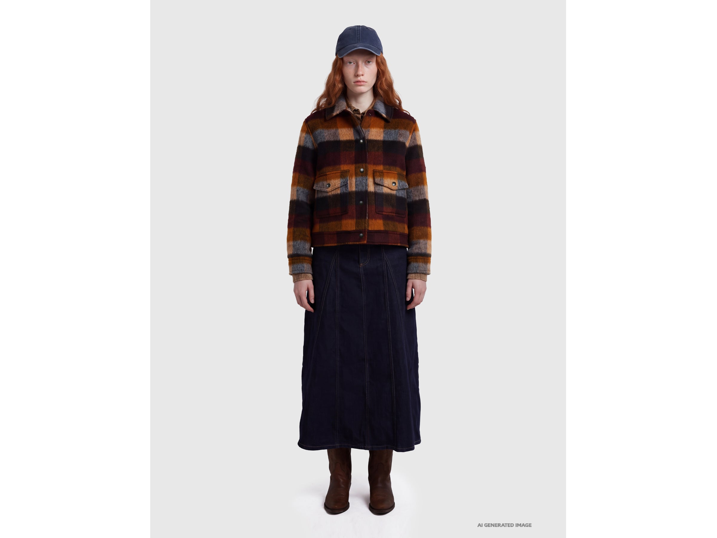 United Colors of Benetton Checked rider jacket giacca M quadri lana