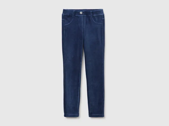 United Colors of Benetton Trousers Super skinny pantalone ciniglia taglia M