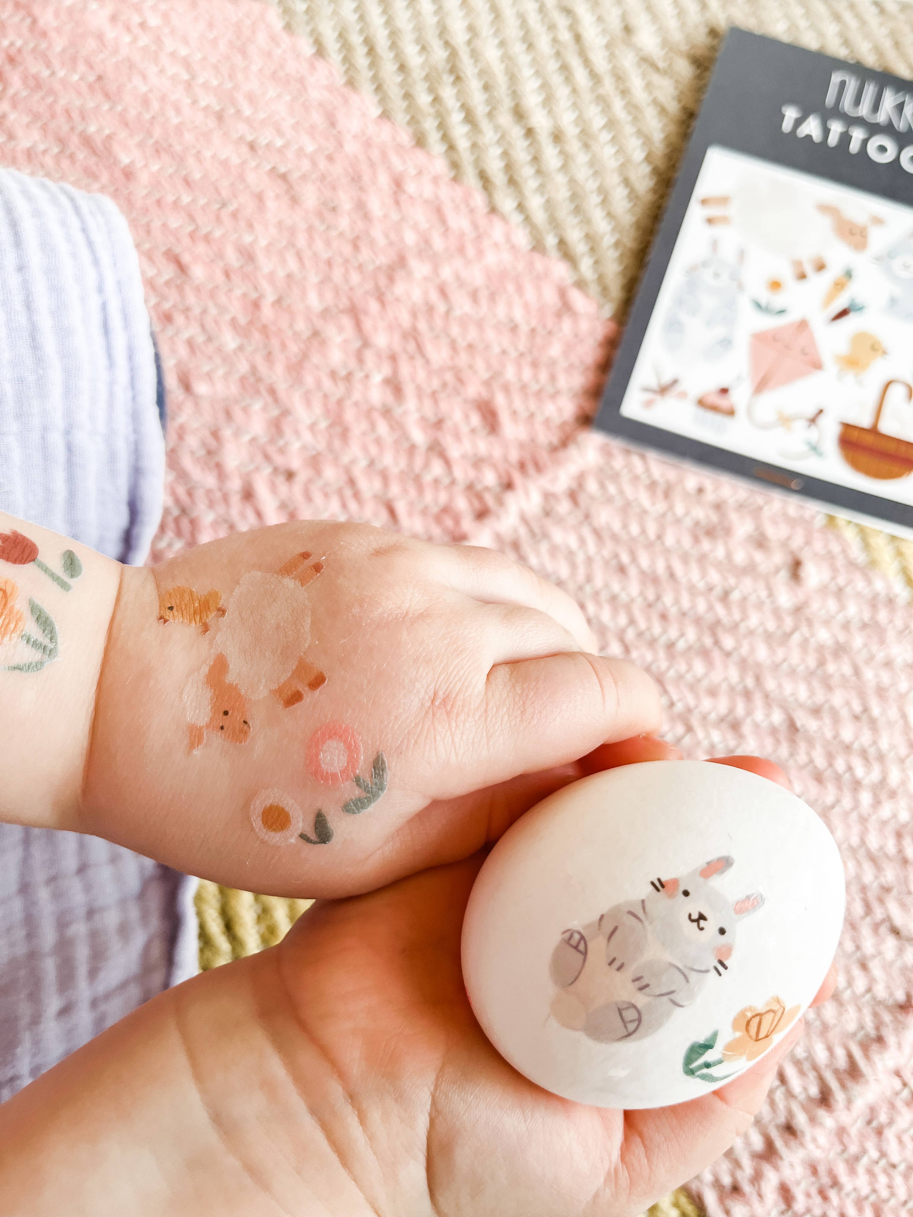 Nuuk tatuaggi temporanei primavera bambini vegan