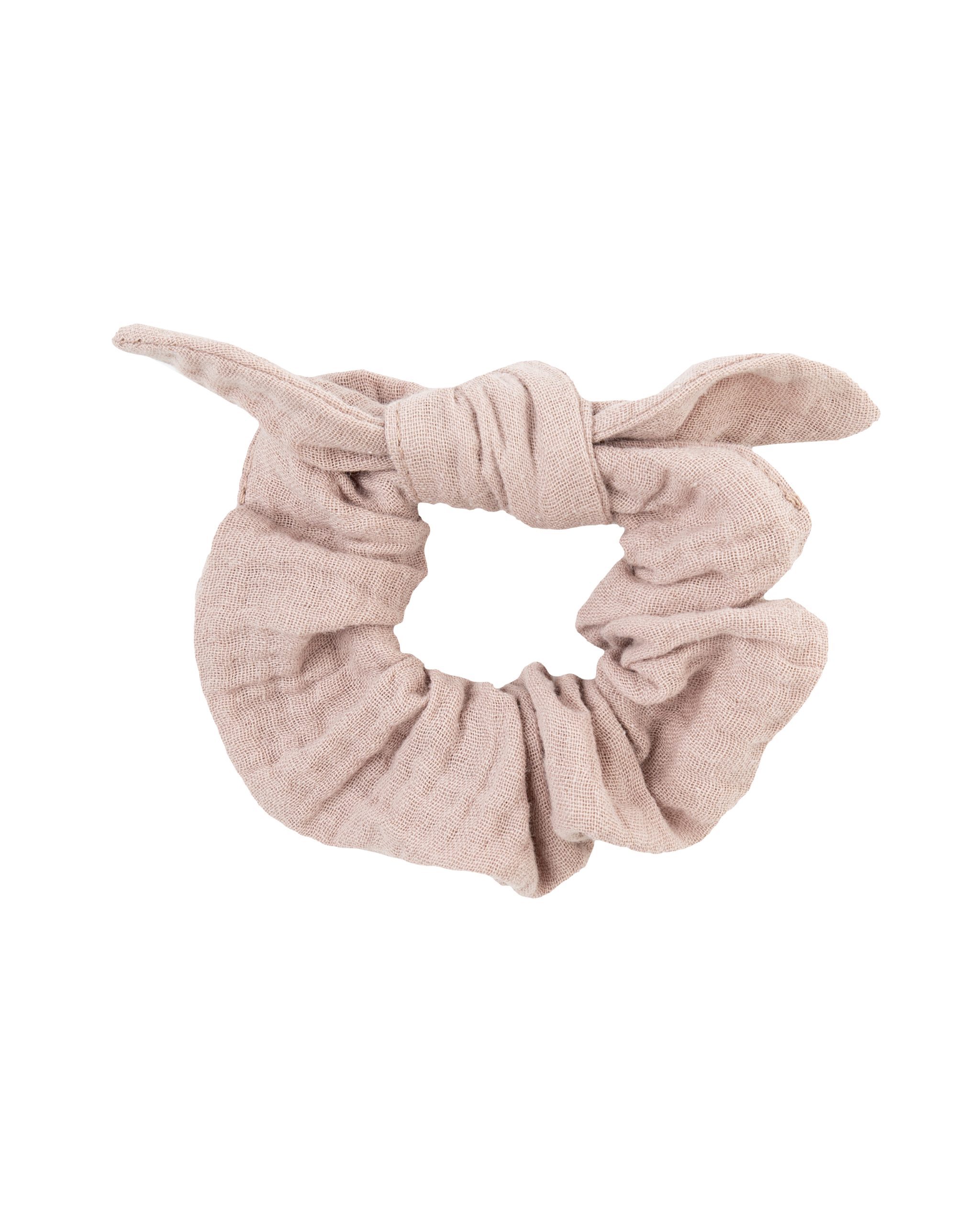 Woolly Organic Kids Scrunchie SS27 mussola Rose Clay