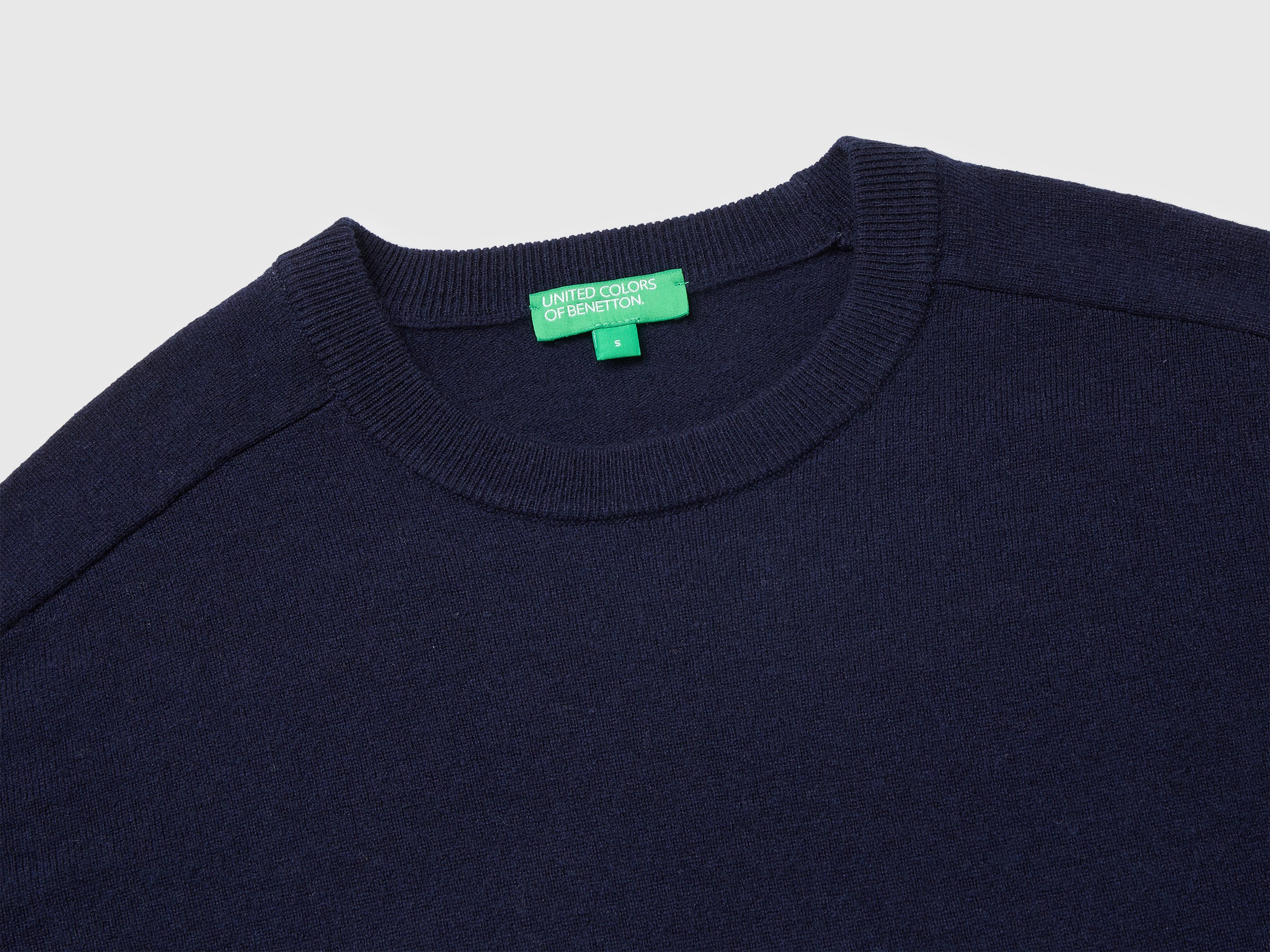 United Colors of Benetton Maglione Girocollo Misto Cashmere