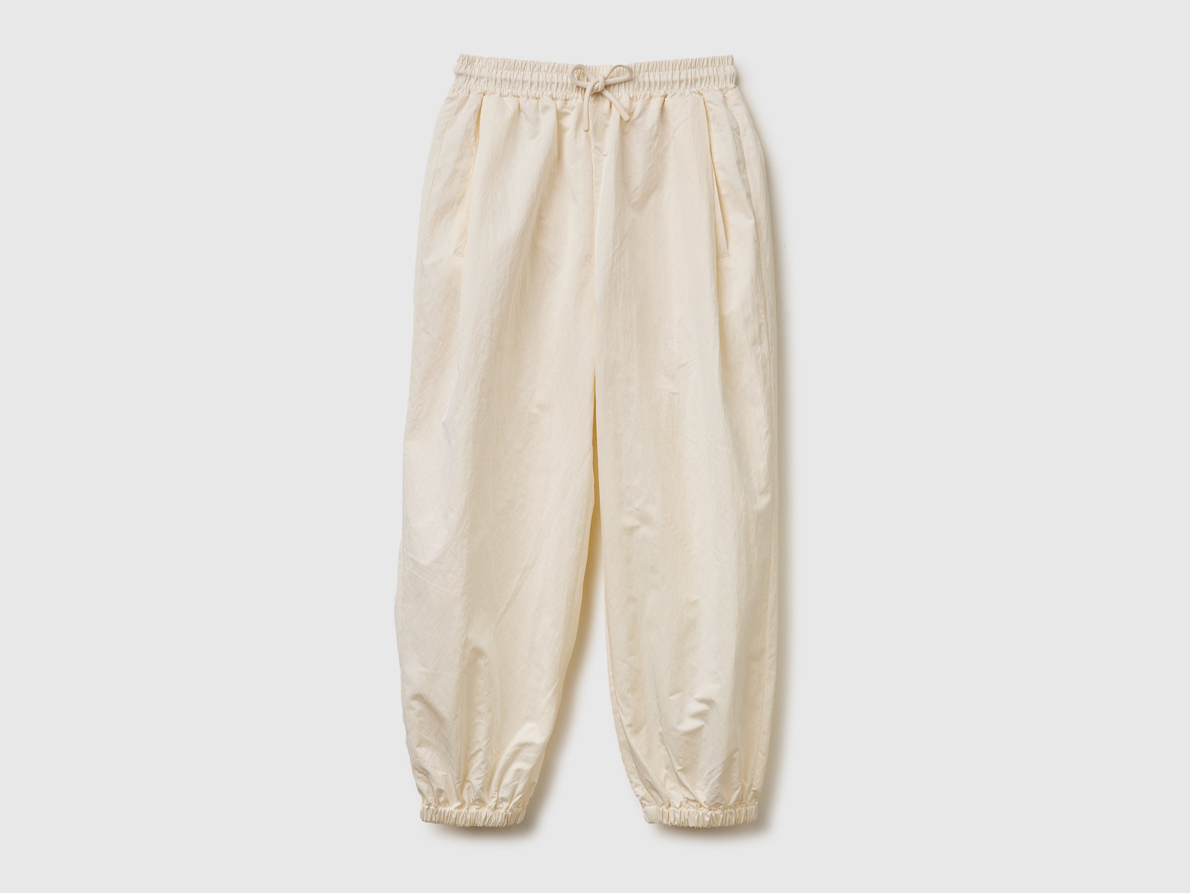 United Colors of Benetton Pantaloni Balloon Nylon con Coulisse