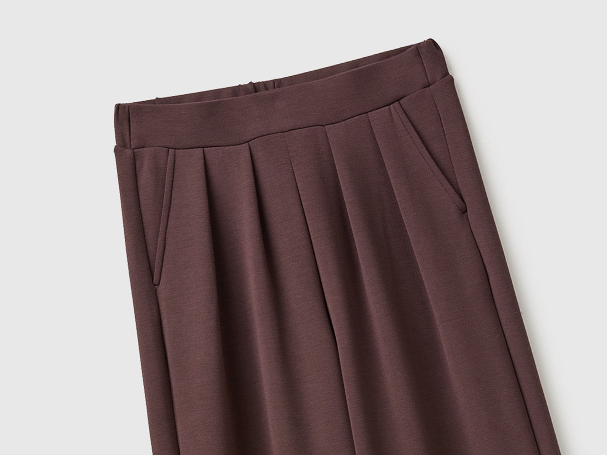 Benetton Sweatshirts Flowing sweatpants pantaloni tuta modal
