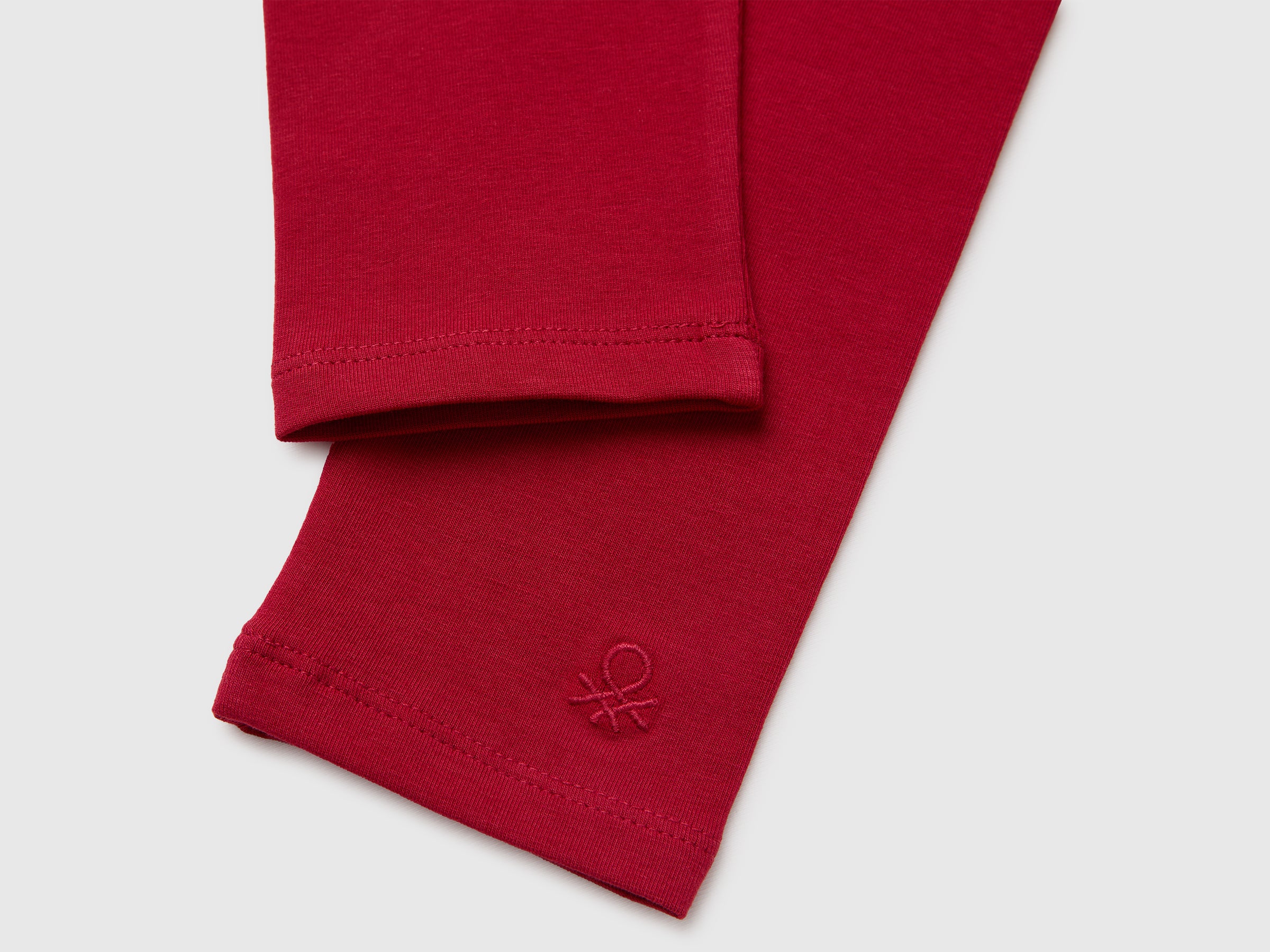 United Colors of Benetton Leggings Cotone Elasticizzato con Logo