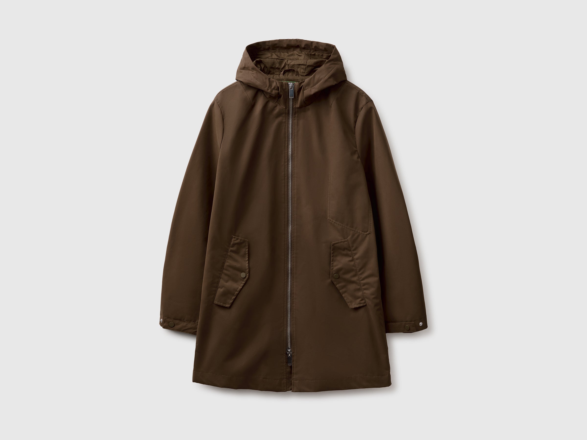 United Colors of Benetton Parka misto cotone con cappuccio