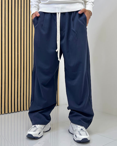Sottosopra an016094 pantalone cammello M wide leg