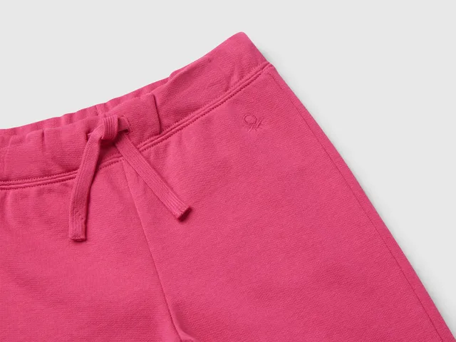 United Colors of Benetton Pantaloni tuta bimbo cotone bio