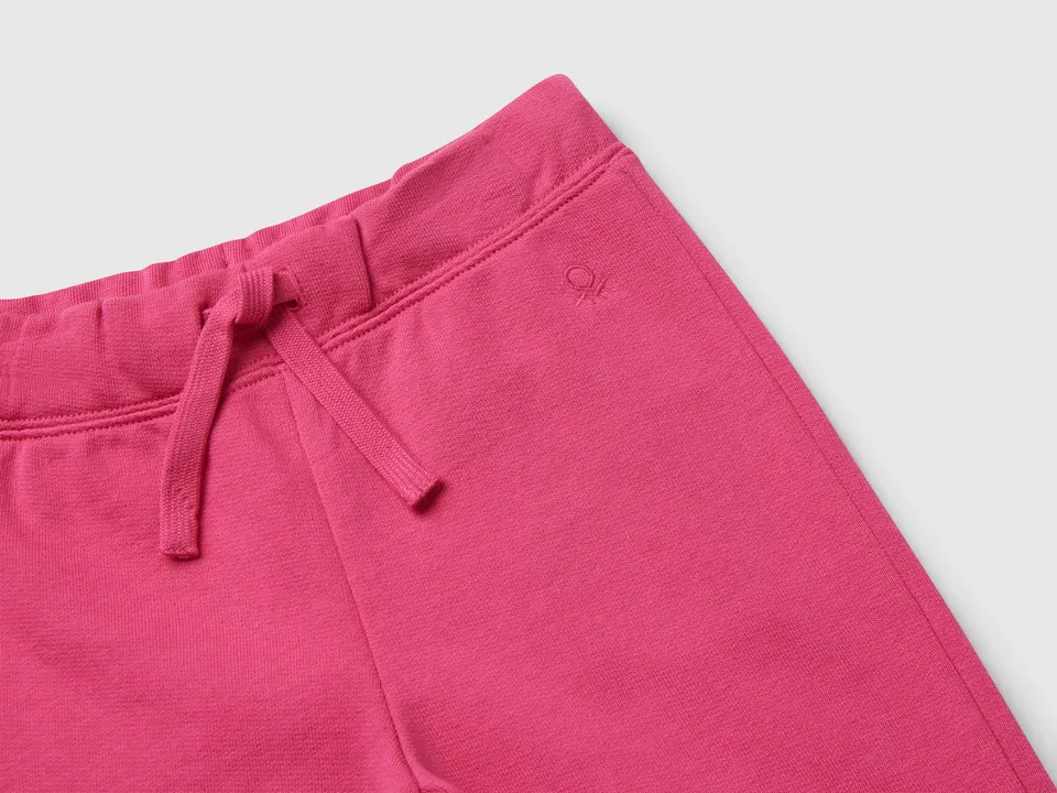 United Colors of Benetton Pantaloni tuta bimbo cotone bio