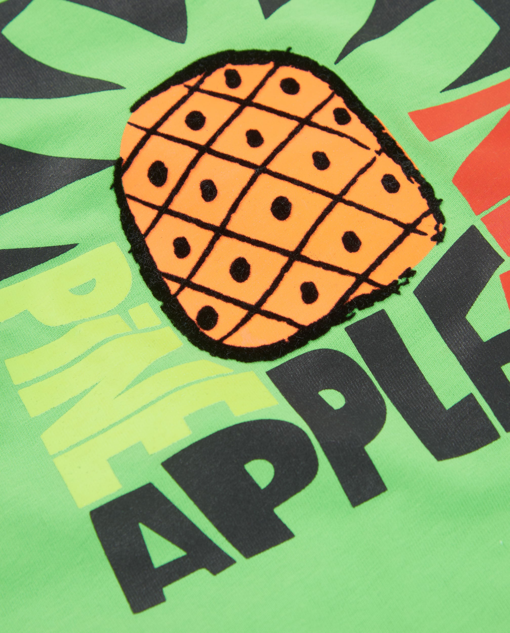 TucTuc Magliette T-shirt bimbo verde ananas jersey