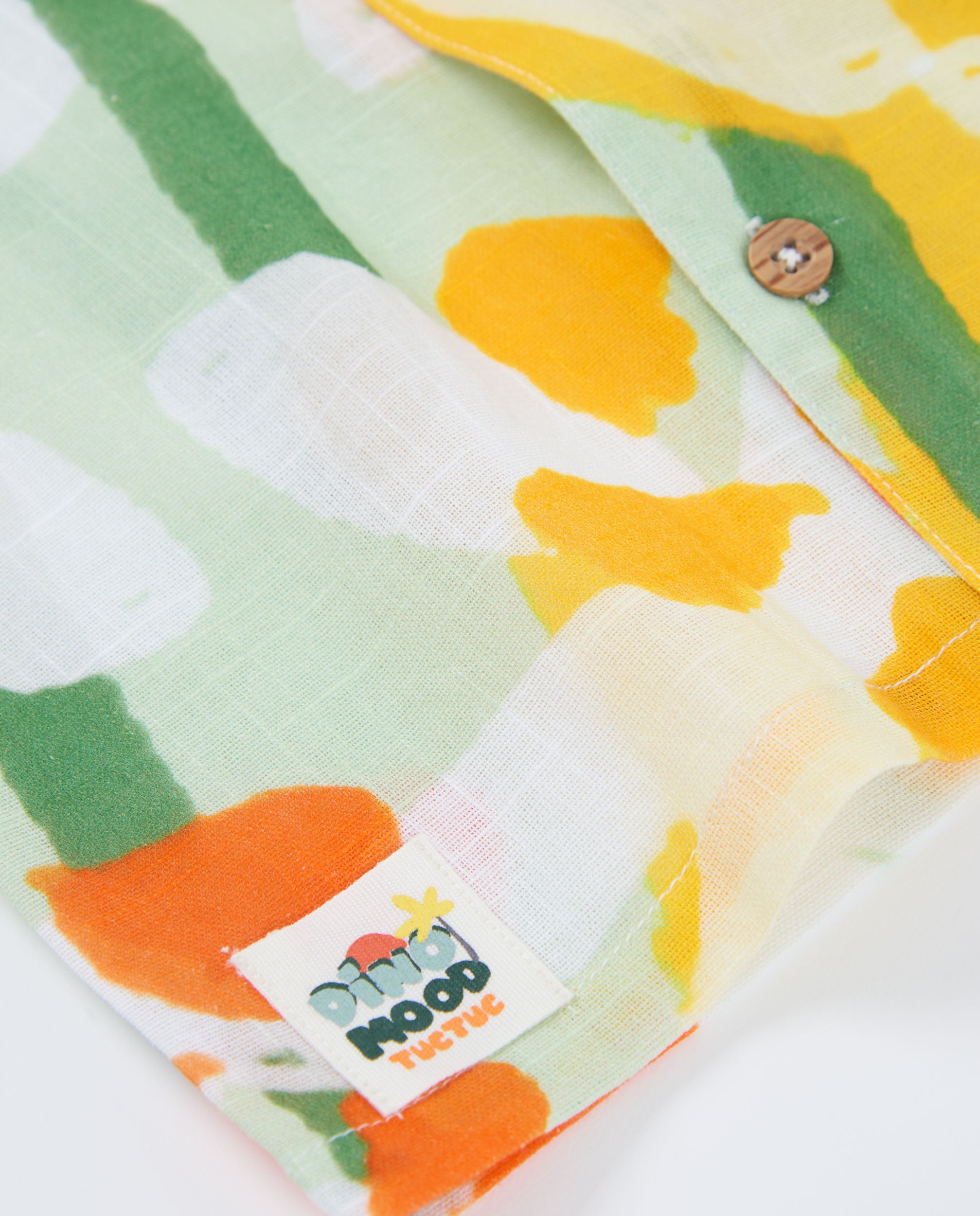 TucTuc Camicette Camicia Bambino Verde Stampa Artistico