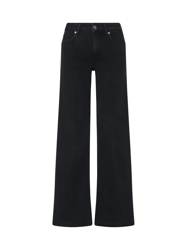 Liu Jo Baby Jeans Flare Pantaloni Beige Taglia 24