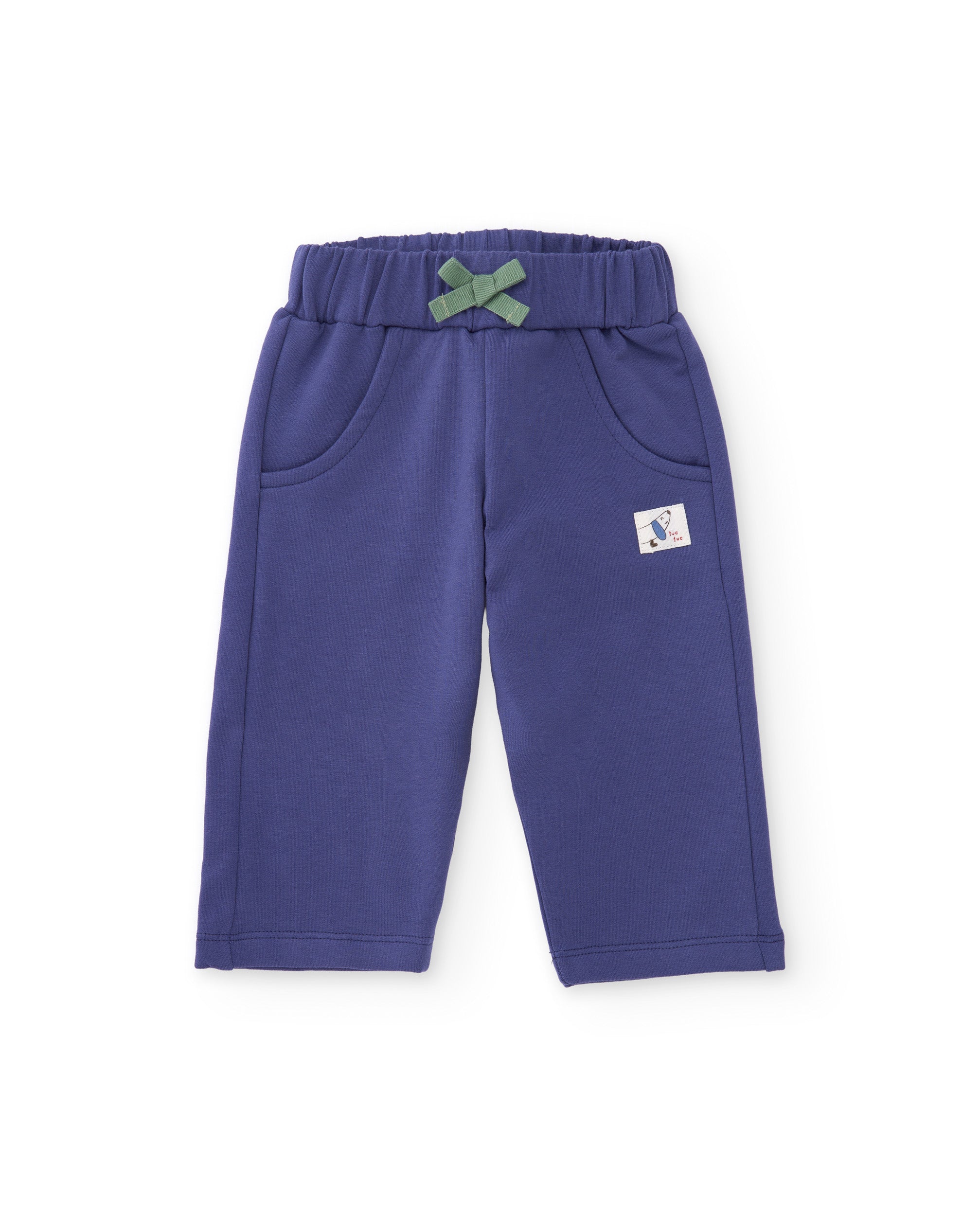 TucTuc Completi Felpa Neonato Viola Cappuccio Orecchie