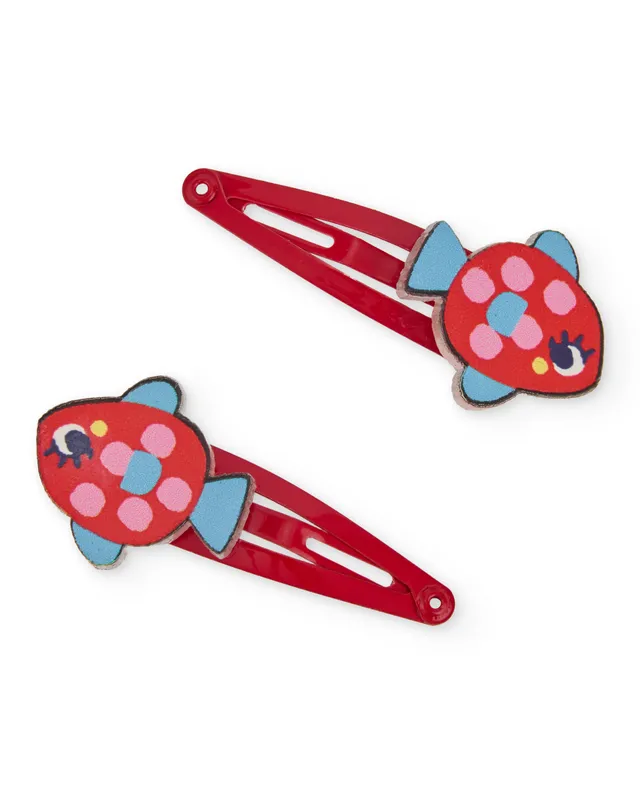 TucTuc Accessori mollettine bambina pesce rosso