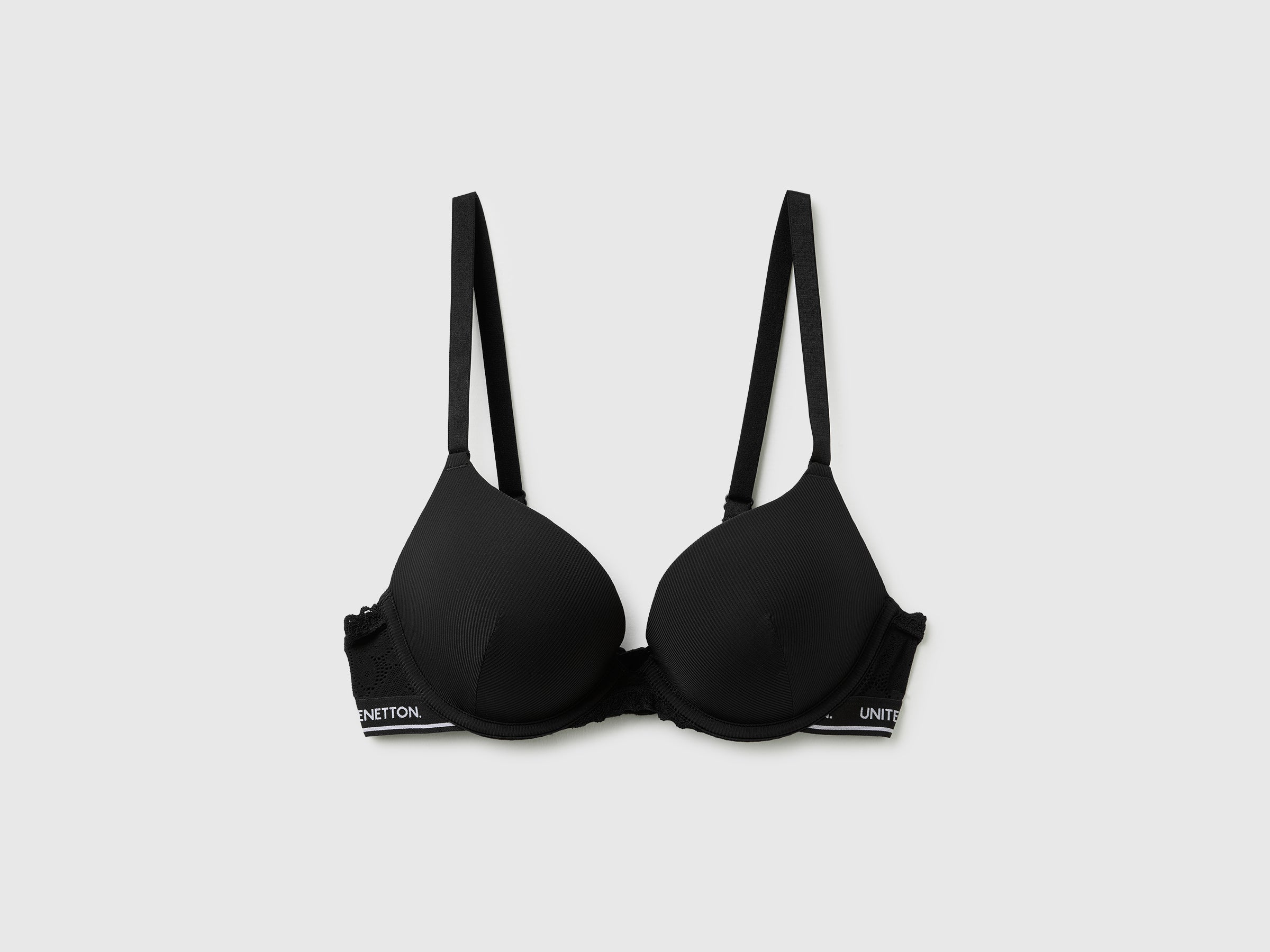 United Colors of Benetton Underwear Reggiseno Imbottito a Coste Taglia 3