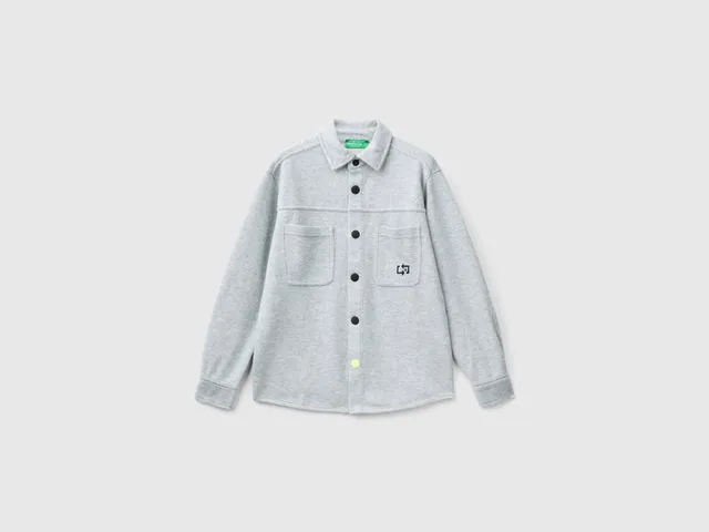 United Colors of Benetton Gamer Camicia Cotone Caldo Bimbo M