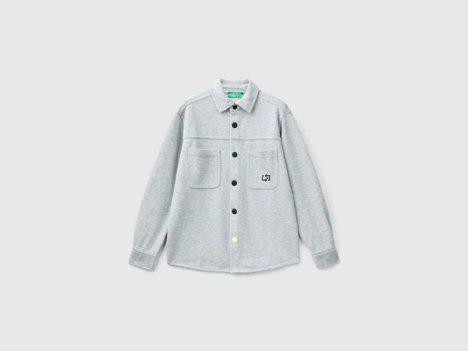 United Colors of Benetton Gamer Camicia Cotone Caldo Bimbo M