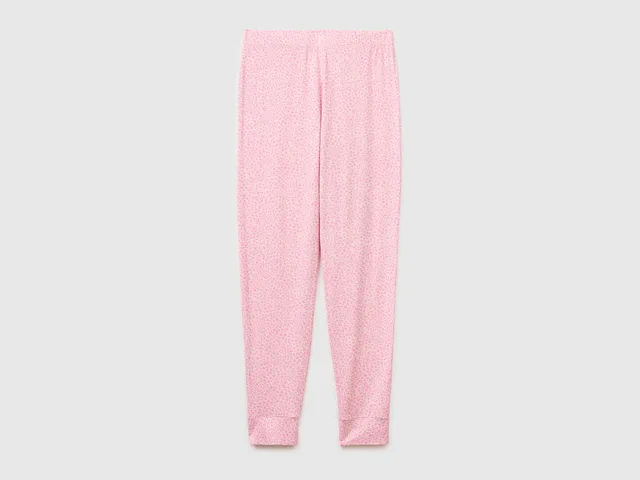 Benetton Trousers 38C83F04Z pantaloni viscosa taglia M