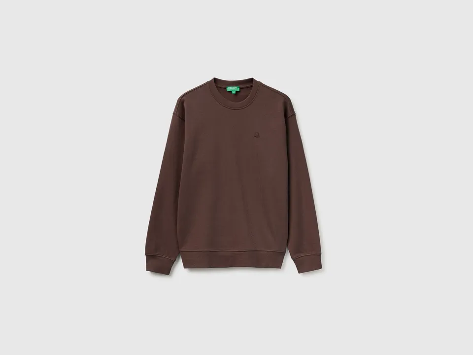 United Colors of Benetton felpa girocollo cotone organico M