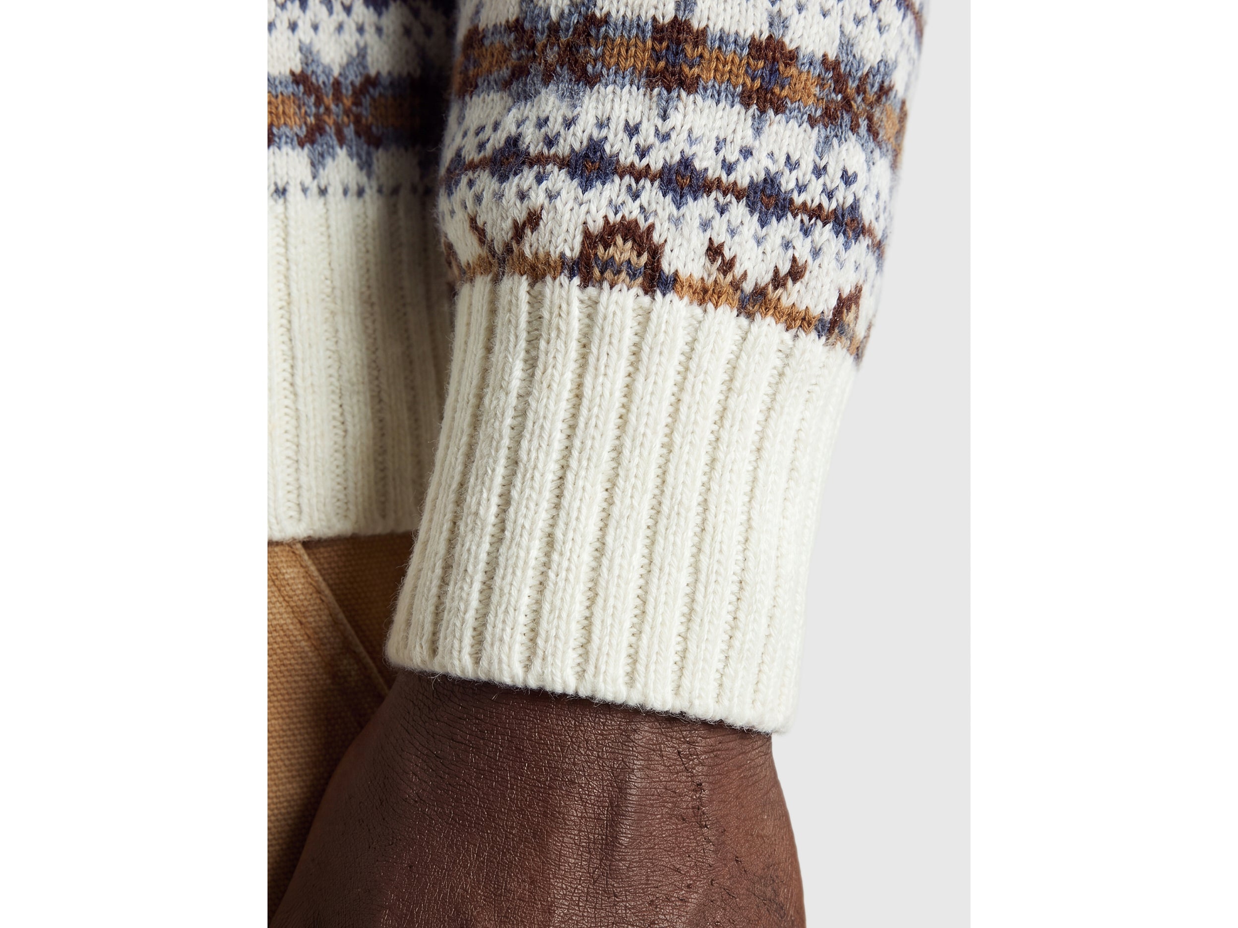 United Colors of Benetton Jacquard Maglione Lana Nordico