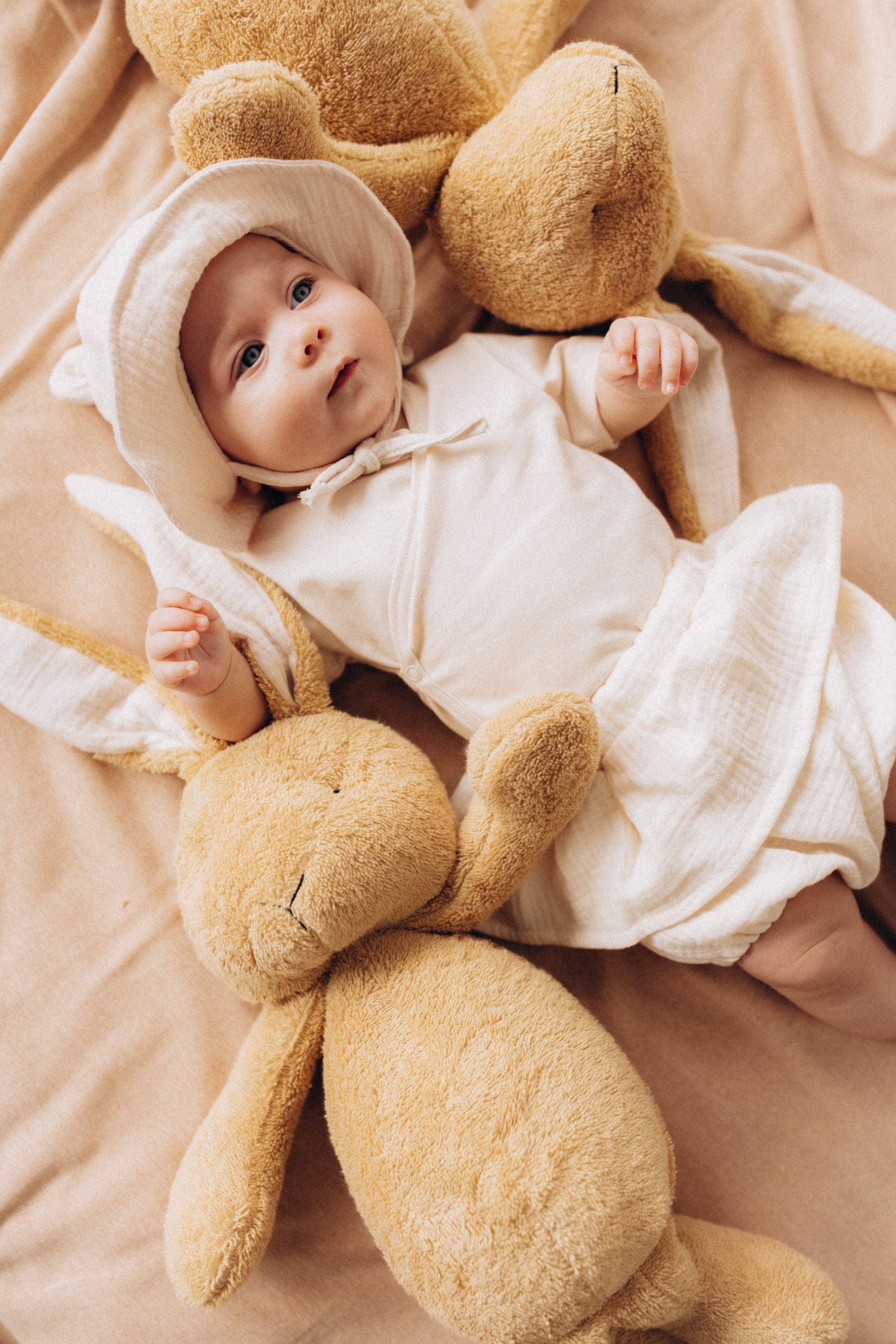 Woolly Organic body incrociato maniche corte cotone bio neonato