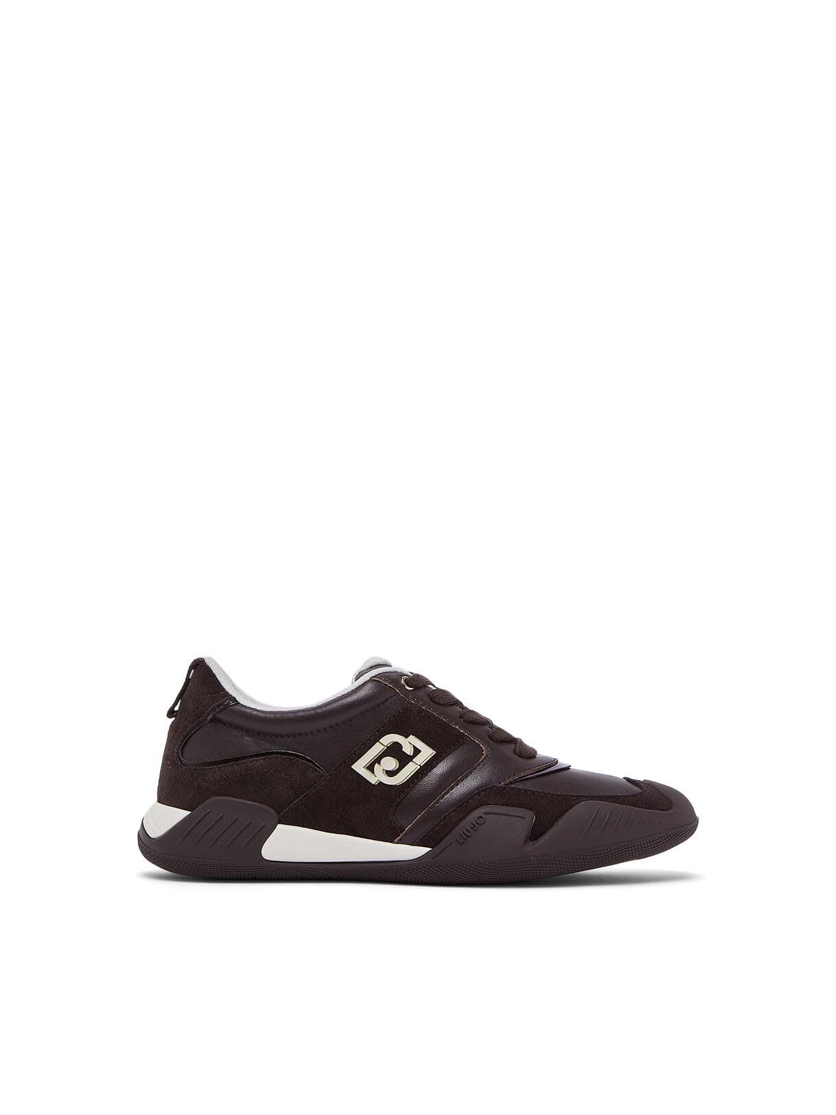 Liu Jo Sneakers Pelle Suede Beige 35 EU suola 3 cm
