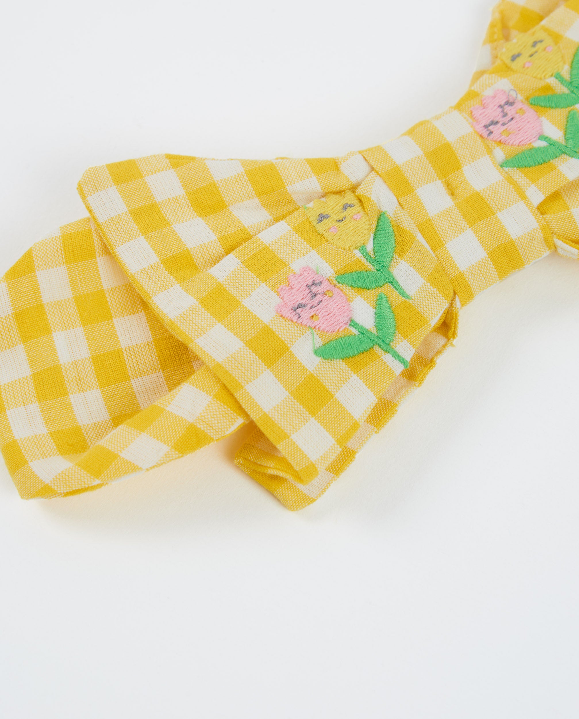 TucTuc Accessori Fascia Maglia Neonata Gialla