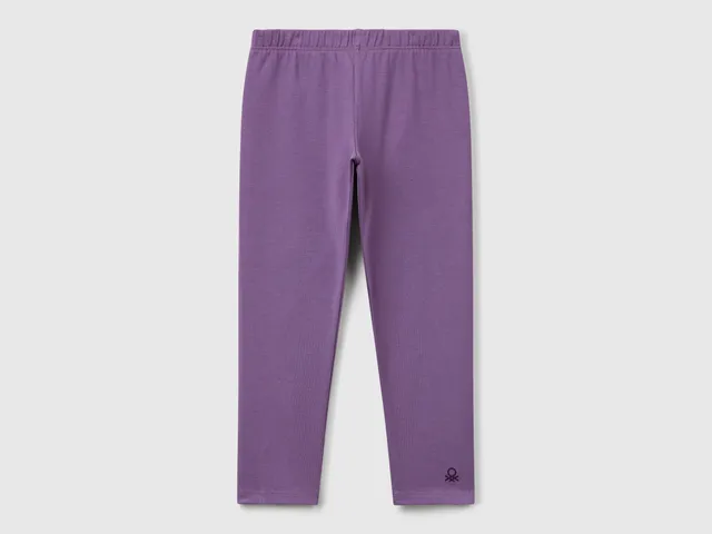 United Colors of Benetton Leggings bimba cotone stretch taglia 98