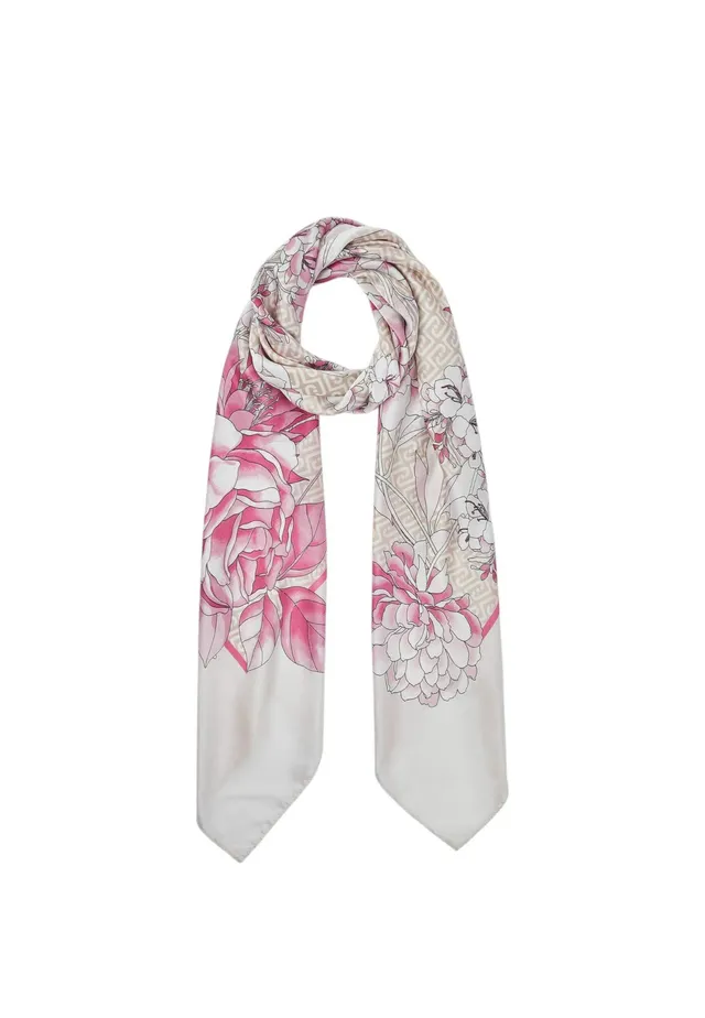 Liu Jo Foulard Grande Fiori 120x120 Poliestere
