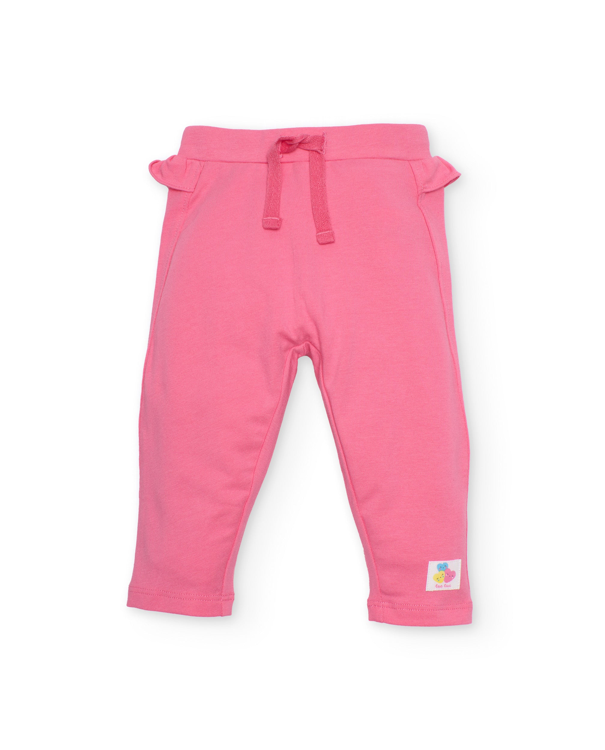 TucTuc Completi completo neonata rosa 3 pezzi cuori