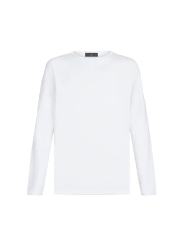 Liu Jo T-Shirt Maniche Lunghe Bianca Taglia L Cotone