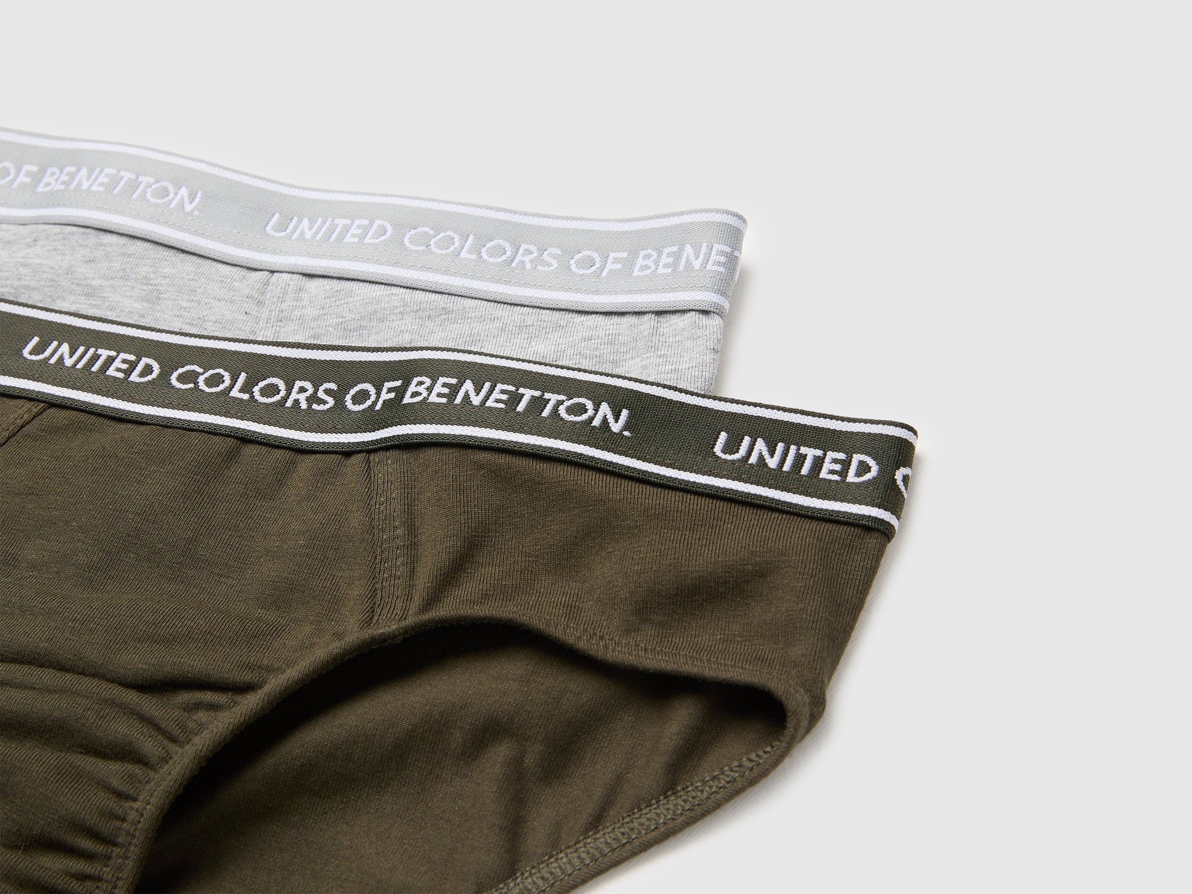 United Colors of Benetton slip bimbo cotone elasticizzato 2 pezzi