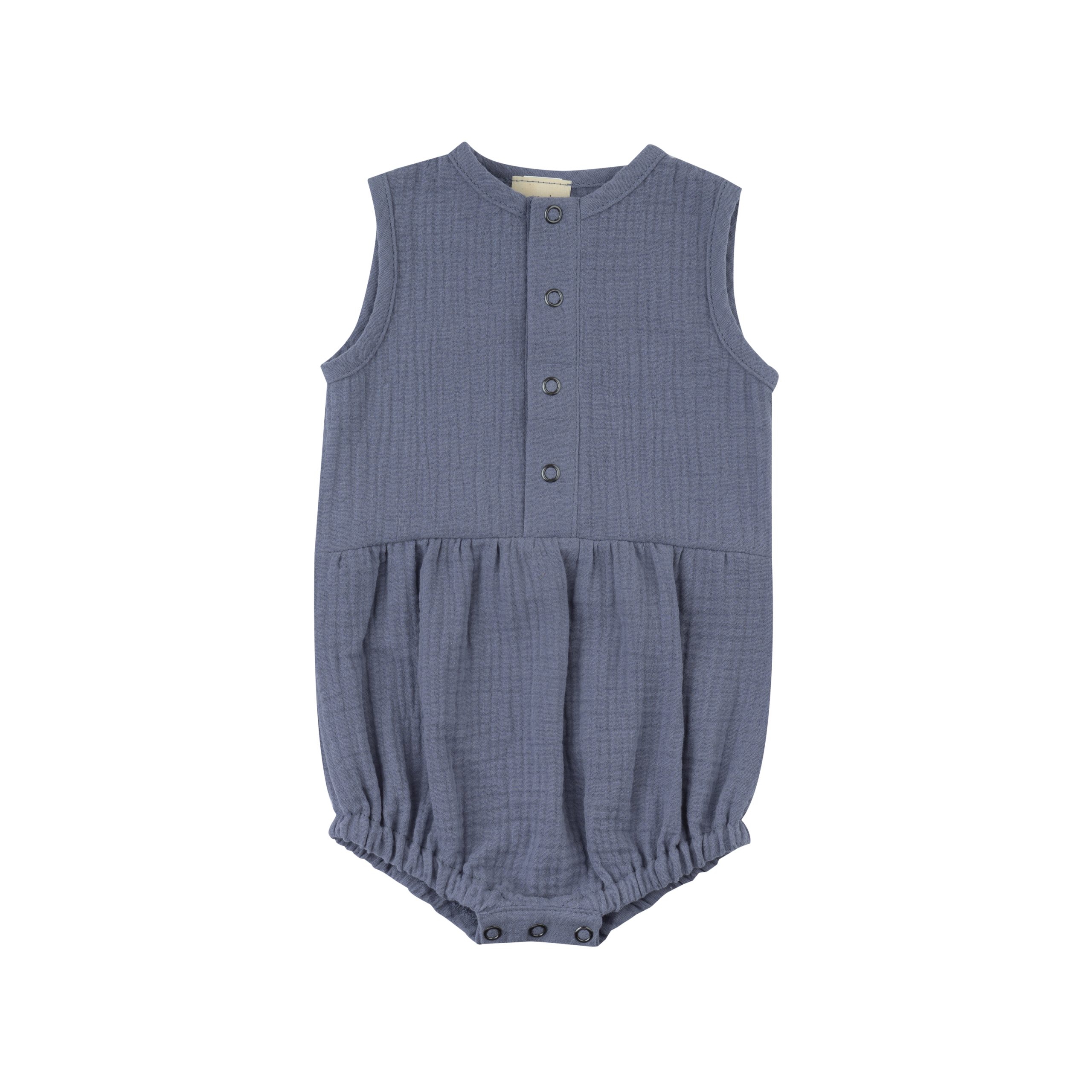 Woolly Organic Baby Rompers Muslin Romper GOTS SS25 pagliaccetto cotone