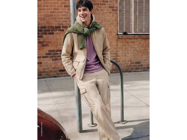 United Colors of Benetton Trousers 4OAEUF061_903 pantaloni cargo cotone 48